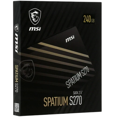 Твердотельный накопитель MSI 240 Gb SPATIUM S270 (S78-440N070-P83)