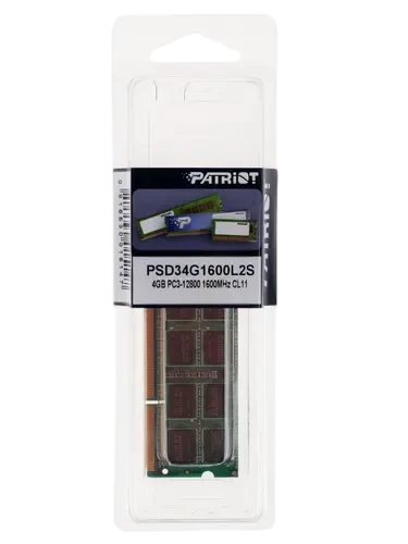 Оперативная память 4 Gb 1600 MHz PATRIOT SIGNATURE LINE (PSD34G1600L2S)