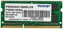 Оперативная память 4 Gb 1600 MHz PATRIOT SIGNATURE LINE (PSD34G1600L2S)