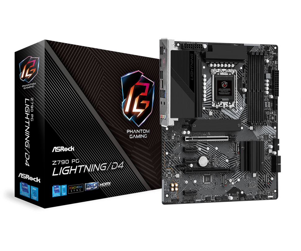 Материнская плата AsRock Z790 PG LIGHTNING/D4