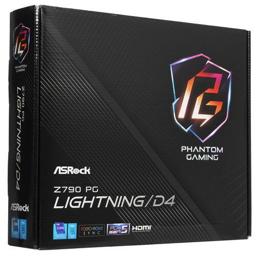 Материнская плата AsRock Z790 PG LIGHTNING/D4