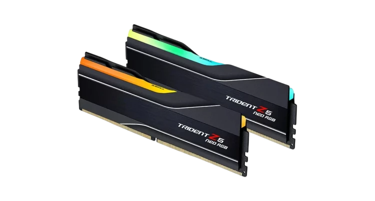 Оперативная память 128 Gb 6000 MHz G.Skill TRIDENT Z5 Neo RGB Black (F5-6000J3444F64GX2-TZ5NR)