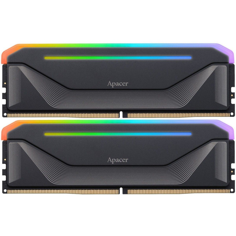 Оперативная память 32 Gb 5600 MHz Apacer OC NOX RGB Black (AH5U32G64C552NBAA-2)