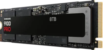 Твердотельный накопитель Samsung 8000 Gb 9100 PRO Black (MZ-VAP8T0BW)