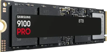 Твердотельный накопитель Samsung 8000 Gb 9100 PRO Black (MZ-VAP8T0BW)