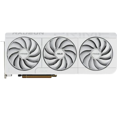 Видеокарта ASUS (PRIME-RX9070XT-O16G-WHITE) Radeon RX 9070 XT 16GB PRIME OC WHITE (90YV0L75-M0NA00)