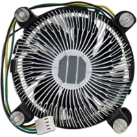 Кулер для процессора Intel 90mm Black LNC1156 (E97379)