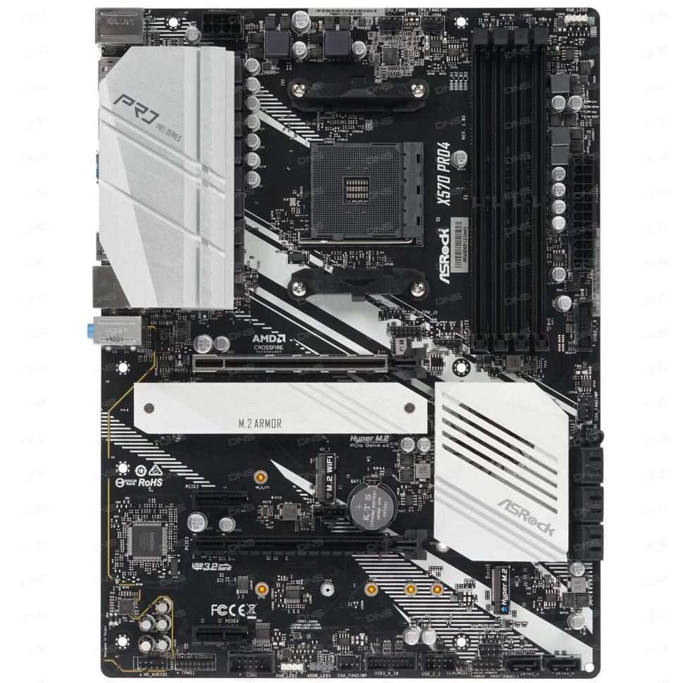 Материнская плата ASRock X570 PRO4 bp