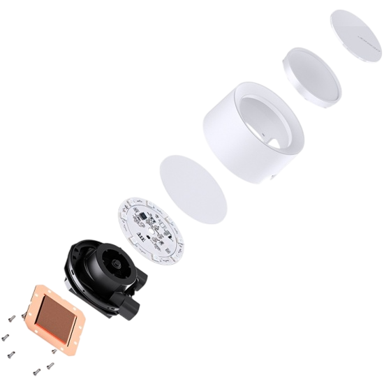 Система жидкостного охлаждения для процессора JONSBO TG-240 ARGB White PWM