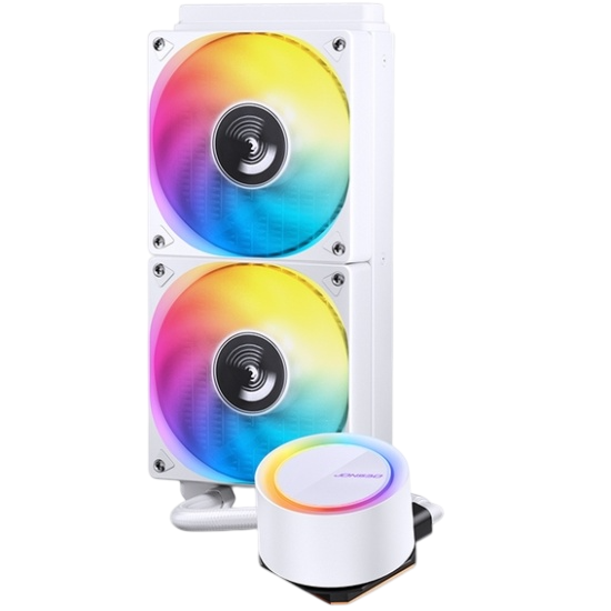 Система жидкостного охлаждения для процессора JONSBO TG-240 ARGB White PWM