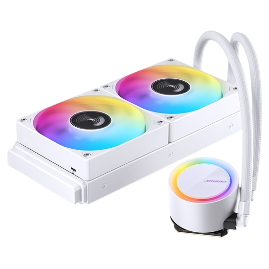 Система жидкостного охлаждения для процессора JONSBO TG-240 ARGB White PWM