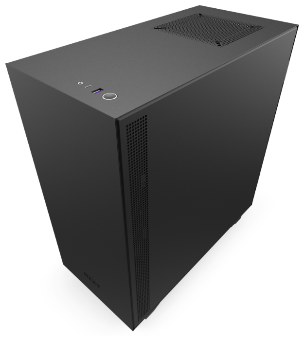 Компьютерный корпус NZXT H510 Black/Red CA-H510B-BR