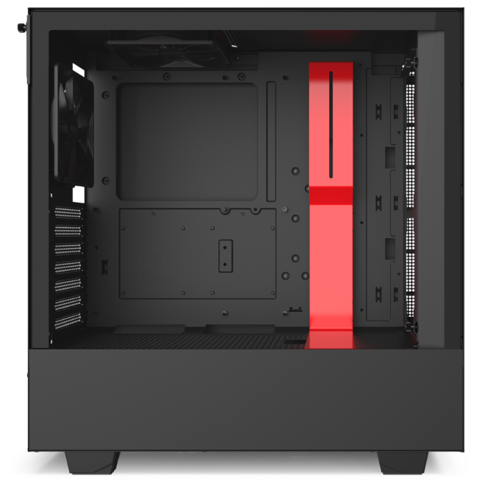 Компьютерный корпус NZXT H510 Black/Red CA-H510B-BR