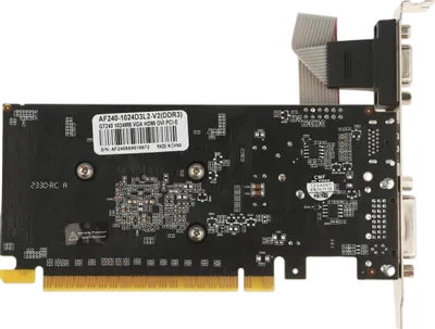 Видеокарта AFox (AF240-1024D3L2-V2) GeForce GT 240 1GB 1FAN