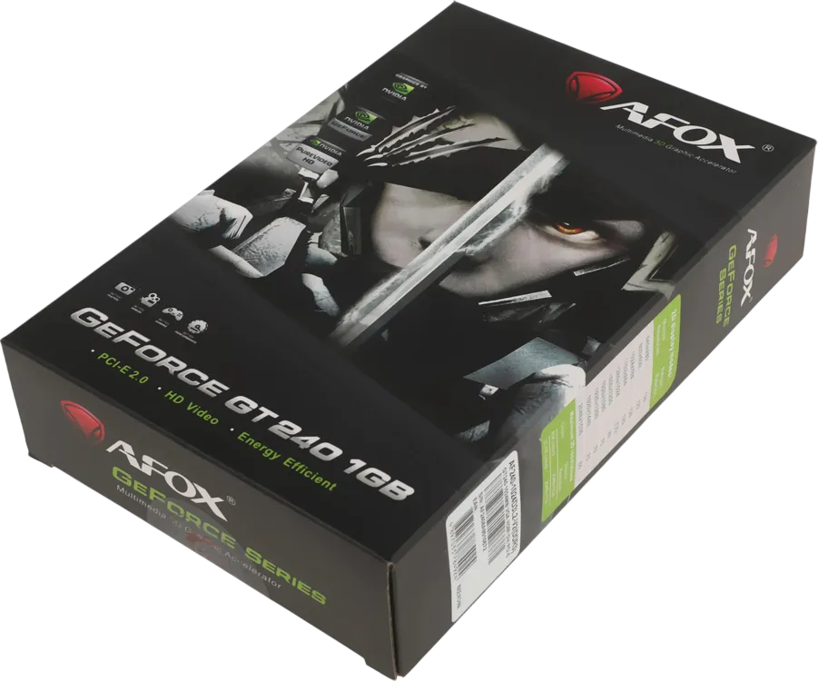 Видеокарта AFox (AF240-1024D3L2-V2) GeForce GT 240 1GB 1FAN