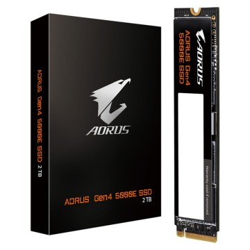 Твердотельный накопитель Gigabyte 2000 Gb AORUS Gen4 5000E AG450E2TB-G