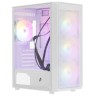Компьютерный корпус 1STPLAYER FD3-M LED White (FD3-M-WH-4F1-W)