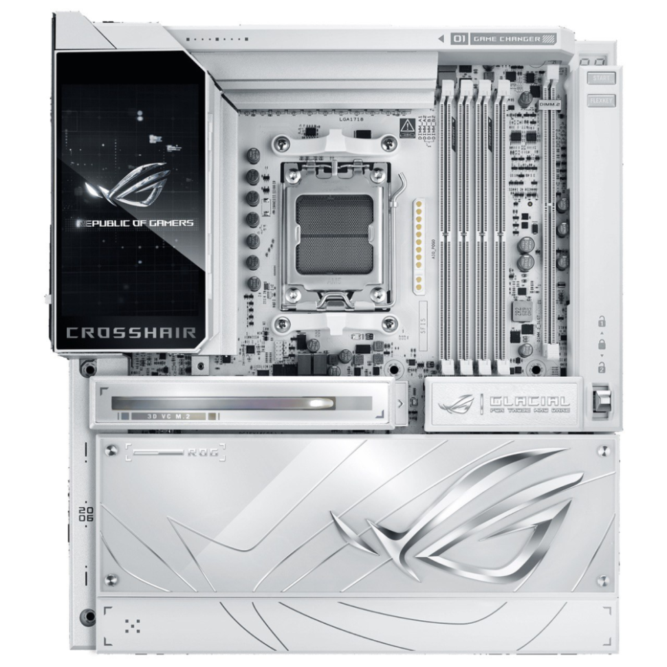 Материнская плата ASUS ROG CROSSHAIR X870E GLACIAL WIFI