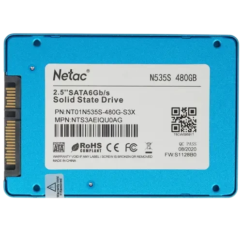 Твердотельный накопитель NETAC 480 Gb (NT01N535S-480G-S3X)