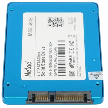 Твердотельный накопитель NETAC 480 Gb (NT01N535S-480G-S3X)