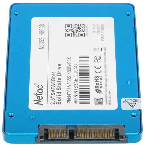 Твердотельный накопитель NETAC 480 Gb (NT01N535S-480G-S3X)