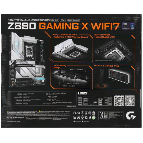 Материнская плата Gigabyte Z890 GAMING X WIFI7