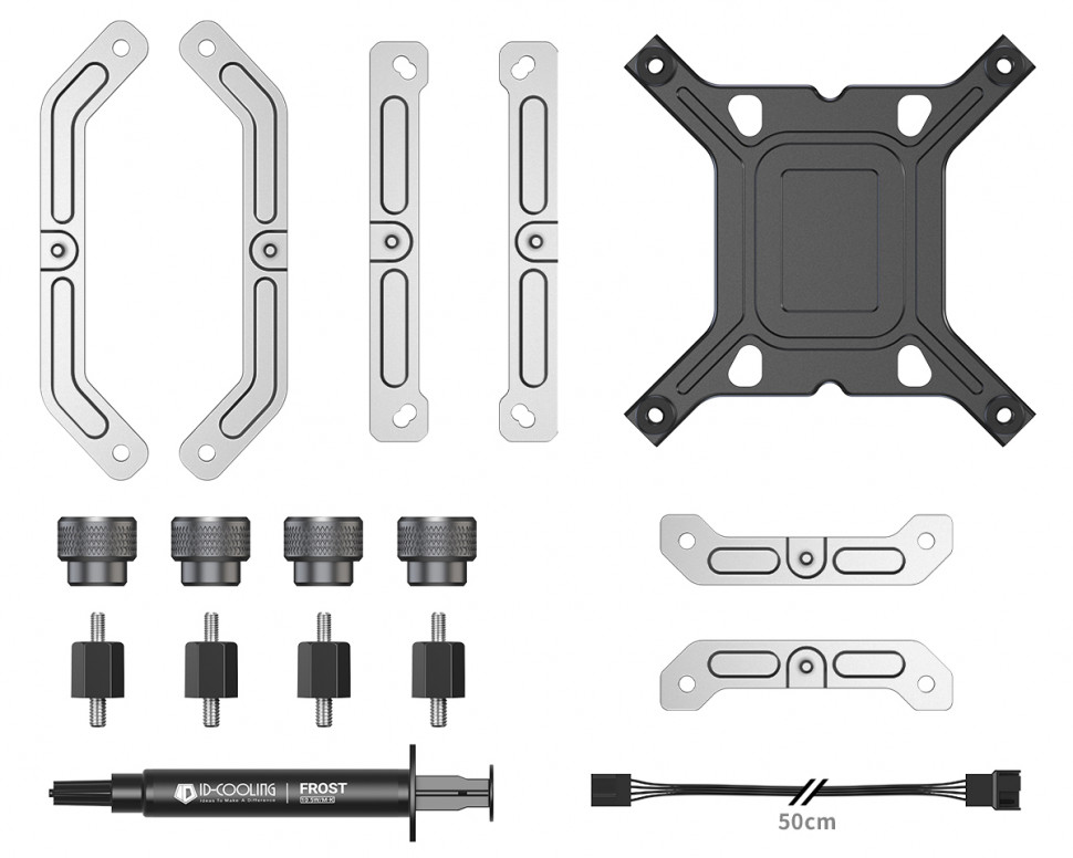 Система жидкостного охлаждения для процессора ID-COOLING DX240 MAX White