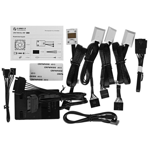 Комплект вентиляторов для корпуса Lian Li UNI FAN SL-INF 120 ARGB White (G99.12SLIN3W.R0)