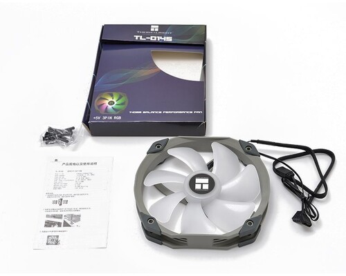 Вентилятор для корпуса Thermalright TL-D14S ARGB White (TRTLD14S)