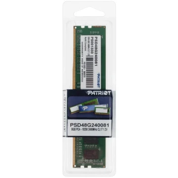 Оперативная память 8 Gb 2400 MHz PATRIOT SL (PSD48G240081)