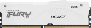 Оперативная память 64 Gb 6000 MHz Kingston FURY Beast AMD RGB White (KF560C36BWEAK2-64)