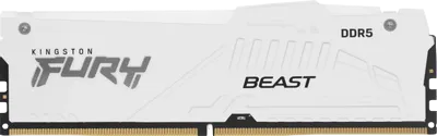 Оперативная память 64 Gb 6000 MHz Kingston FURY Beast AMD RGB White (KF560C36BWEAK2-64)