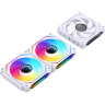Комплект вентиляторов для корпуса JONSBO ZL-120W (3 in 1) ARGB LED White