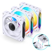 Комплект вентиляторов для корпуса JONSBO ZL-120W (3 in 1) ARGB LED White