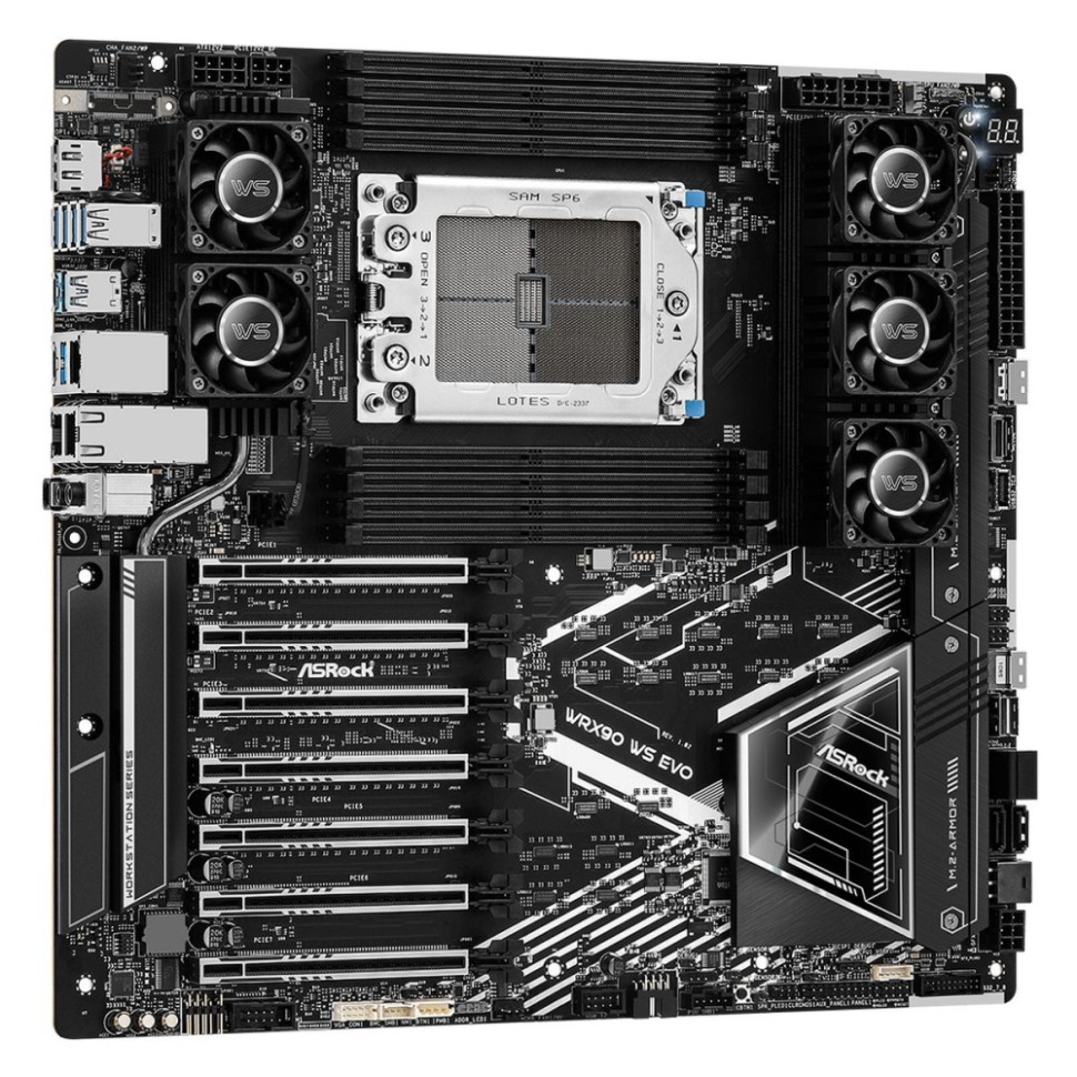Материнская плата ASRock WRX90 WS EVO