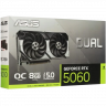 Видеокарта ASUS (DUAL-RTX5060-O8G) GeForce RTX 5060 8GB DUAL OC (90YV0N12-M0NA00)