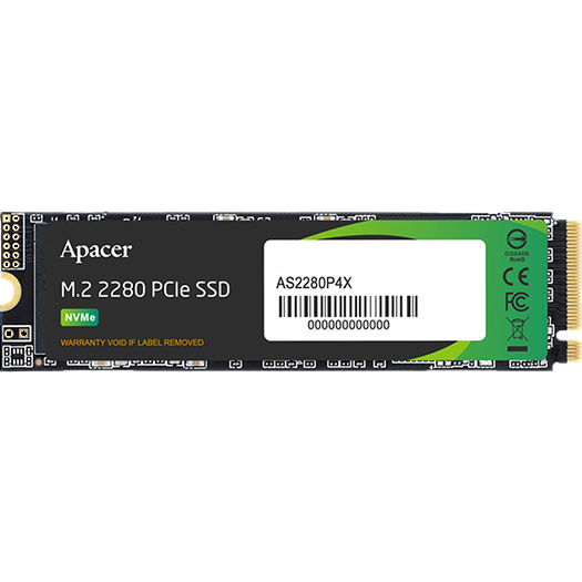 Твердотельный накопитель Apacer 1000 Gb (AP1TBAS2280P4X-1)