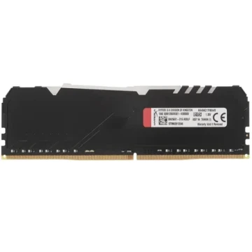 Оперативная память 8 Gb 3600 MHz Kingston HYPERX FURY RGB Black (HX436C17FB3A/8)