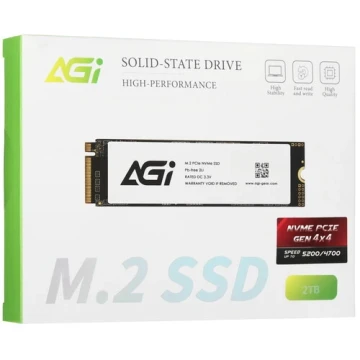 Твердотельный накопитель AGI 2000 Gb AI818 QLC (AGI2T0G43AI818) Color Box