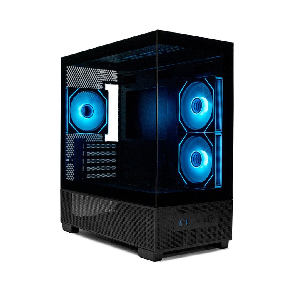 Компьютерный корпус XASTRA Q500M 3ARGB-C10 ARGB Black (Q500M-3FM12A-C10)