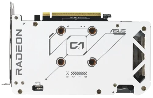 Видеокарта ASUS (DUAL-RX9060XT-16G-WHITE) Radeon RX 9060 XT 16GB DUAL WHITE (90YV0LG3-M0NA00)