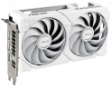 Видеокарта ASUS (DUAL-RX9060XT-16G-WHITE) Radeon RX 9060 XT 16GB DUAL WHITE (90YV0LG3-M0NA00)