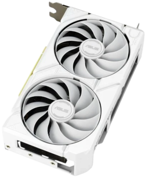 Видеокарта ASUS (DUAL-RX9060XT-16G-WHITE) Radeon RX 9060 XT 16GB DUAL WHITE (90YV0LG3-M0NA00)