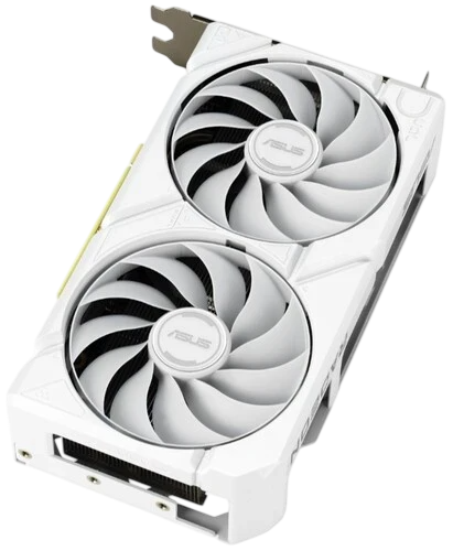 Видеокарта ASUS (DUAL-RX9060XT-16G-WHITE) Radeon RX 9060 XT 16GB DUAL WHITE (90YV0LG3-M0NA00)