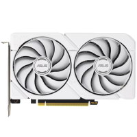 Видеокарта ASUS (DUAL-RX9060XT-16G-WHITE) Radeon RX 9060 XT 16GB DUAL WHITE (90YV0LG3-M0NA00)