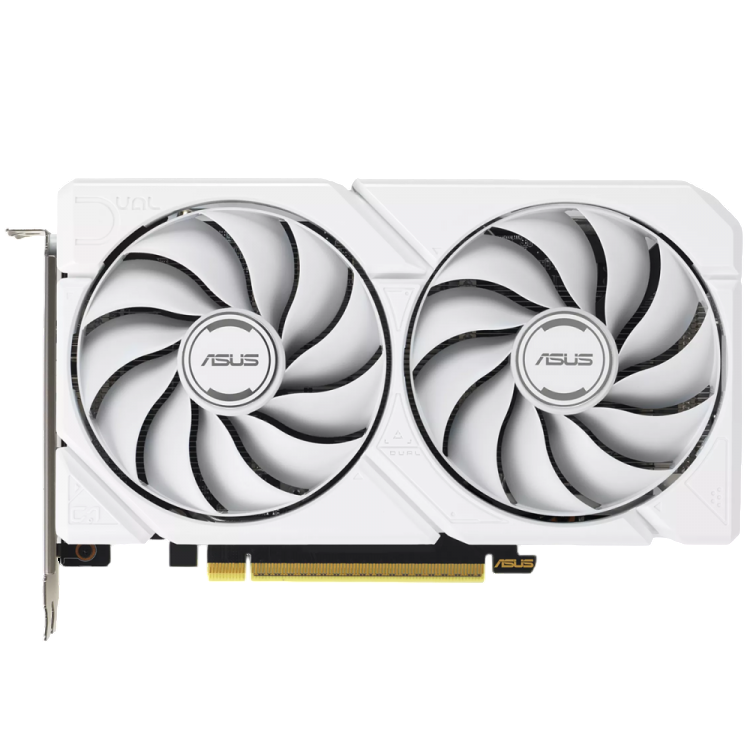Видеокарта ASUS (DUAL-RX9060XT-16G-WHITE) Radeon RX 9060 XT 16GB DUAL WHITE (90YV0LG3-M0NA00)