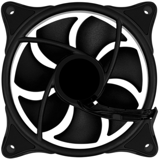 Вентилятор для корпуса Aerocool 120 ECLIPSE 12 (4718009158122)