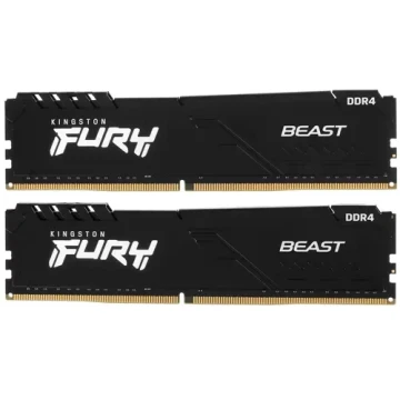Оперативная память 16 Gb 3200 MHz Kingston FURY Beast (KF432C16BBK2/16)