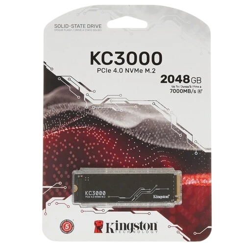 Твердотельный накопитель Kingston 2048 Gb KC3000 (SKC3000D/2048G)