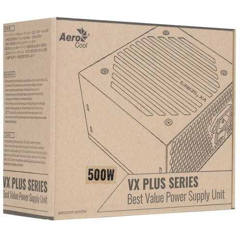 Блок питания Aerocool 500W VX-500 PLUS 4713105962758